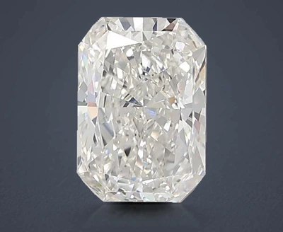 4.56ct G VS1 Rare Carat Ideal Cut Radiant Lab Grown Diamond
