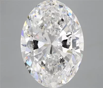 8.05ct E SI2 Rare Carat Ideal Cut Oval Diamond