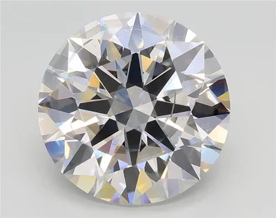 6.04ct G SI1 Rare Carat Ideal Cut Round Lab Grown Diamond