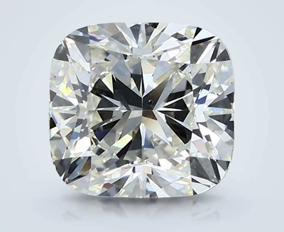 5.02ct K SI1 Very Good Cut Cushion Diamond