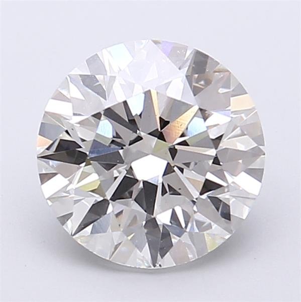 2.08ct F VS1 Rare Carat Ideal Cut Round Lab Grown Diamond
