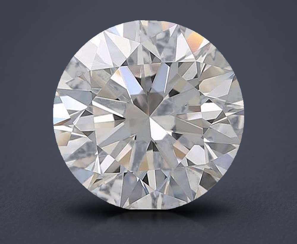 3.52ct H VVS1 Rare Carat Ideal Cut Round Diamond