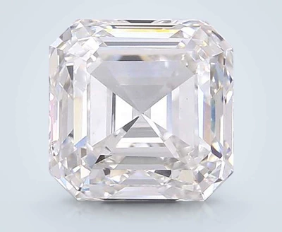 4.05ct G VS1 Rare Carat Ideal Cut Asscher Lab Grown Diamond