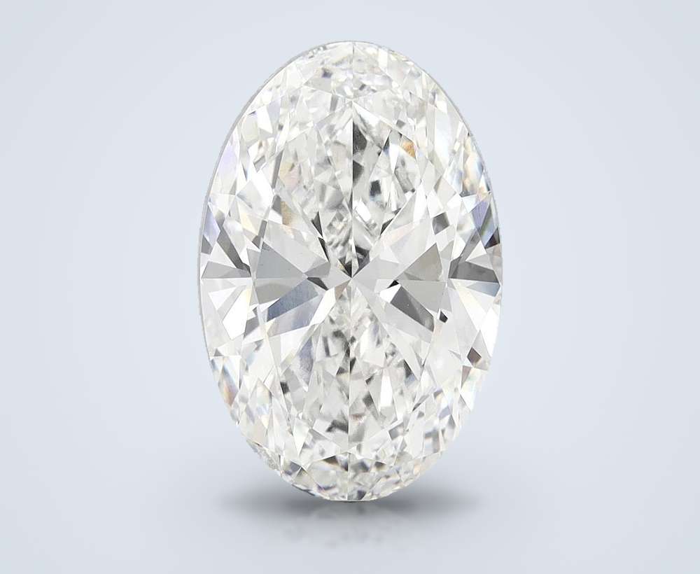 15.09ct F VVS2 Rare Carat Ideal Cut Oval Lab Grown Diamond