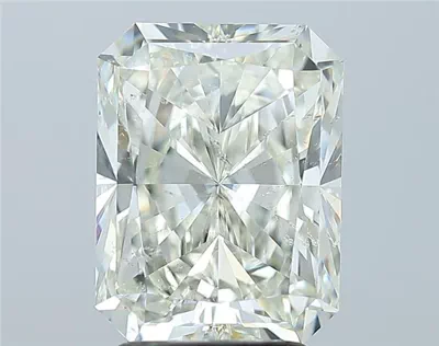 3.07ct K SI2 Rare Carat Ideal Cut Radiant Diamond