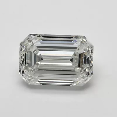 1.01ct I VVS2 Rare Carat Ideal Cut Emerald Diamond