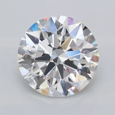 1.49ct D FL Rare Carat Ideal Cut Round Lab Grown Diamond