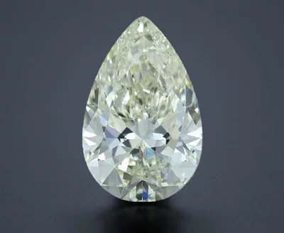 10.02ct K VS2 Rare Carat Ideal Cut Pear Diamond