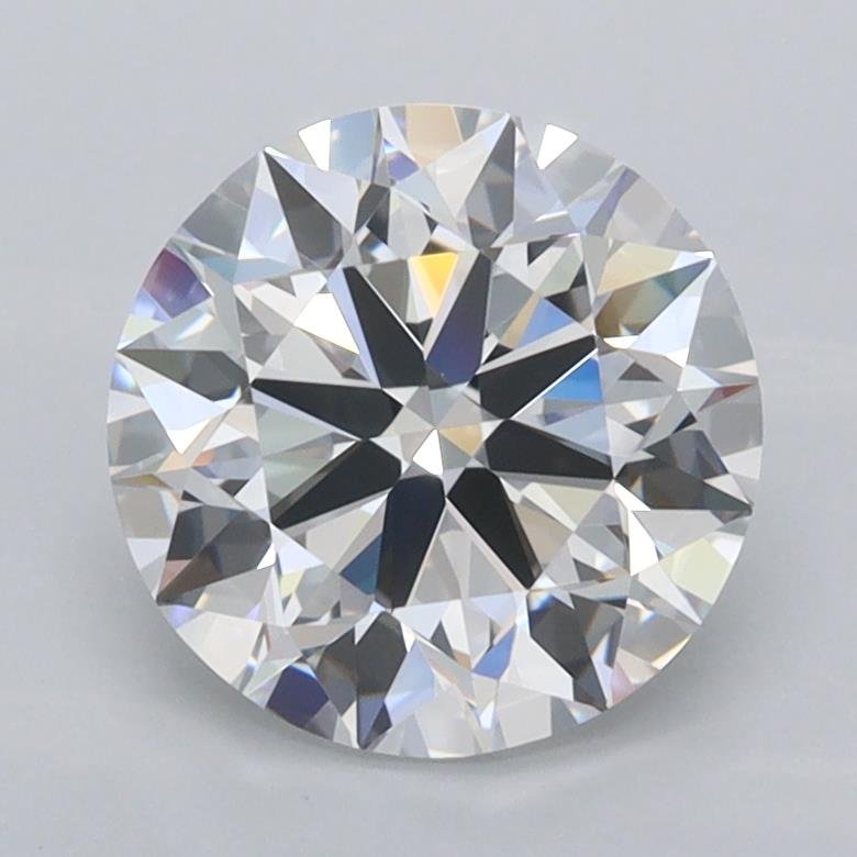 2.01ct D VVS1 Rare Carat Ideal Cut Round Lab Grown Diamond