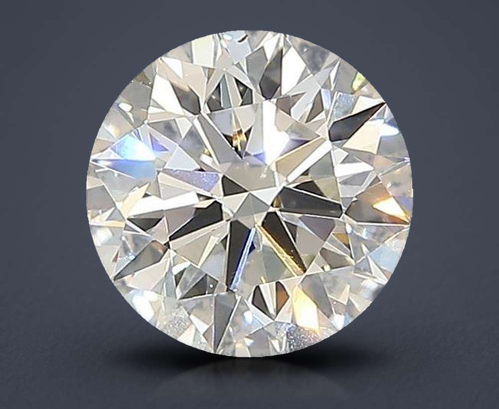 1.54ct I VVS2 Rare Carat Ideal Cut Round Lab Grown Diamond