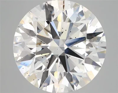 7.19ct F SI1 Rare Carat Ideal Cut Round Lab Grown Diamond