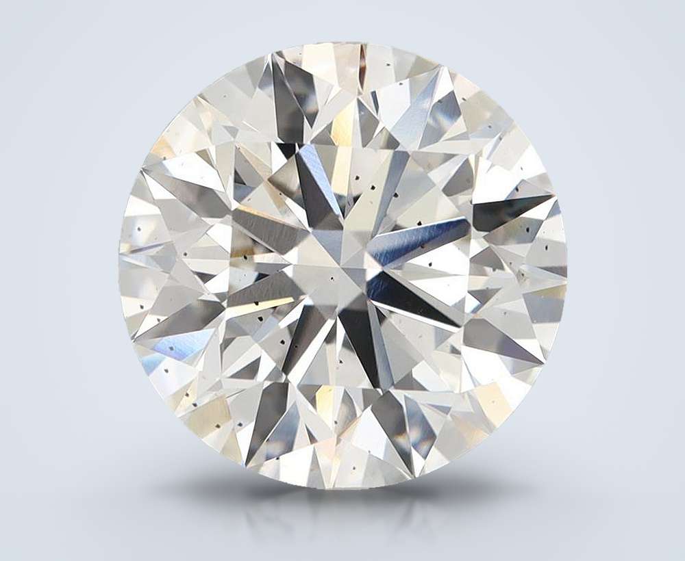 7.19ct F SI1 Rare Carat Ideal Cut Round Lab Grown Diamond