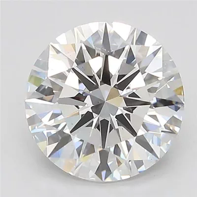 2.53ct D VS2 Rare Carat Ideal Cut Round Lab Grown Diamond