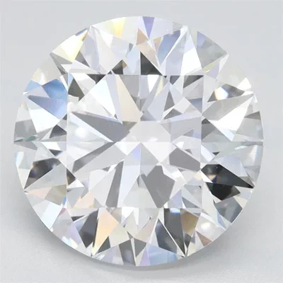 3.43ct D IF Rare Carat Ideal Cut Round Lab Grown Diamond