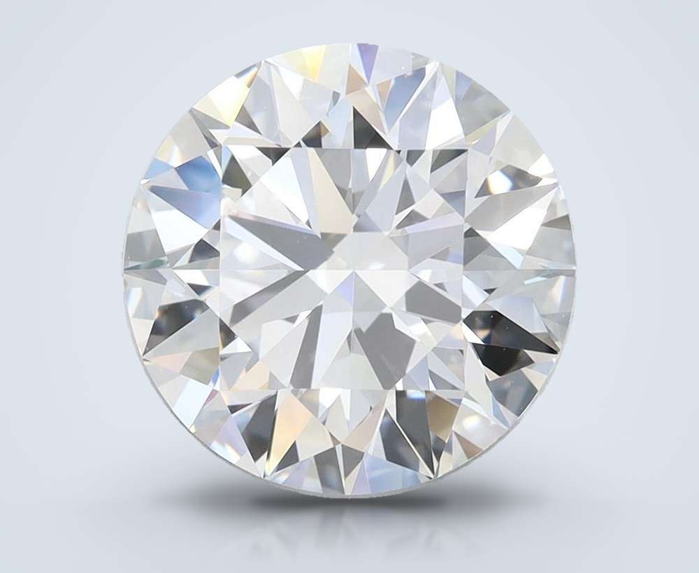 3.43ct D IF Rare Carat Ideal Cut Round Lab Grown Diamond