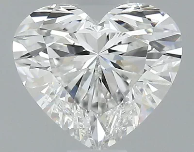 0.57ct G VS2 Rare Carat Ideal Cut Heart Diamond