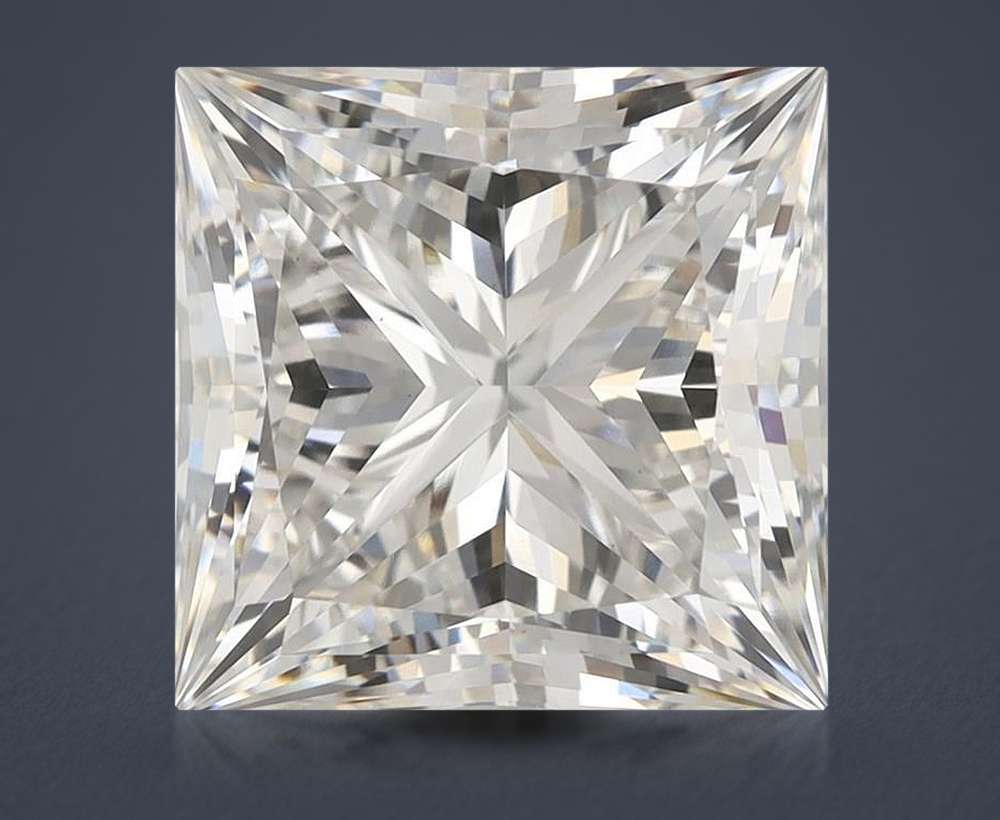 6.81ct G VS1 Rare Carat Ideal Cut Princess Lab Grown Diamond