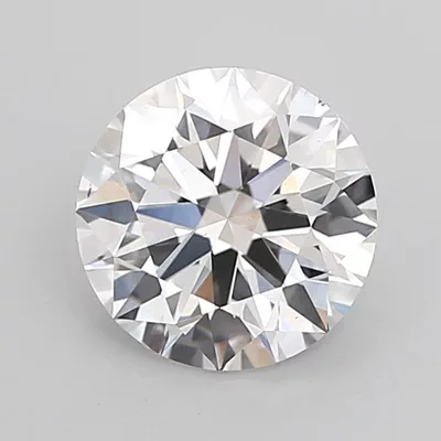 2.01ct D VS2 Rare Carat Ideal Cut Round Lab Grown Diamond