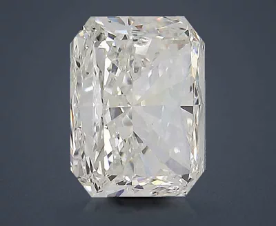 3.01ct G SI2 Rare Carat Ideal Cut Radiant Diamond