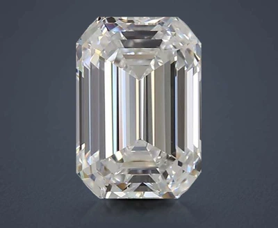 2.37ct D VS1 Rare Carat Ideal Cut Emerald Lab Grown Diamond