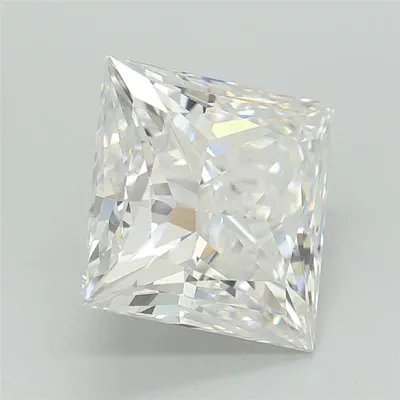 2.07ct E VS1 Rare Carat Ideal Cut Princess Lab Grown Diamond