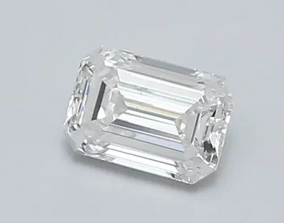 0.82ct D VVS2 Rare Carat Ideal Cut Emerald Lab Grown Diamond