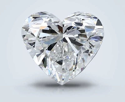 2.31ct E VS1 Rare Carat Ideal Cut Heart Lab Grown Diamond