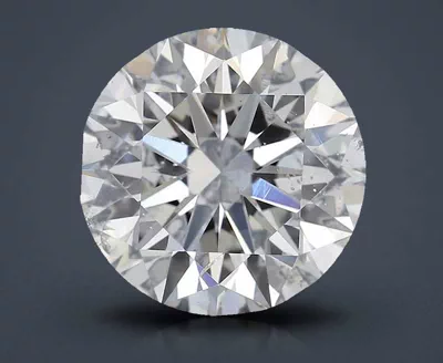 3.01ct F SI2 Rare Carat Ideal Cut Round Diamond