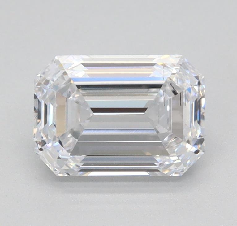 0.94ct D SI1 Rare Carat Ideal Cut Emerald Lab Grown Diamond