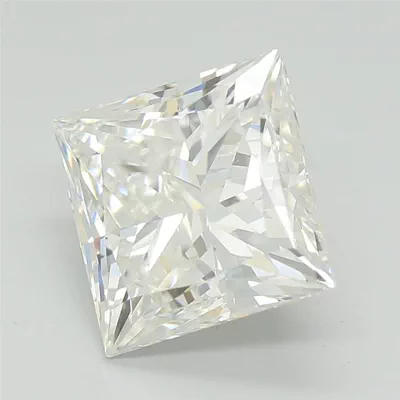 2.05ct F VVS2 Rare Carat Ideal Cut Princess Lab Grown Diamond