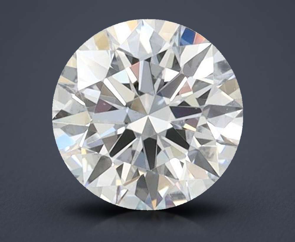 0.51ct D FL Rare Carat Ideal Cut Round Lab Grown Diamond