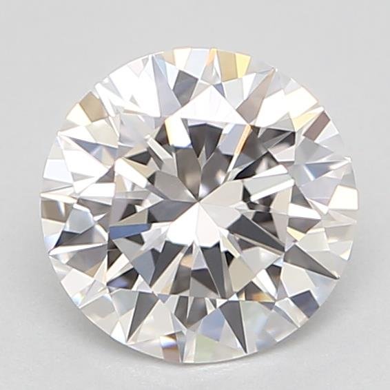 0.54ct D VVS1 Rare Carat Ideal Cut Round Diamond