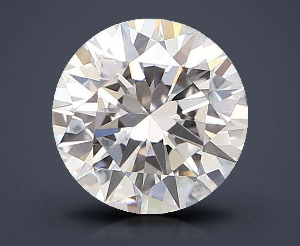 0.54ct D VVS1 Rare Carat Ideal Cut Round Diamond