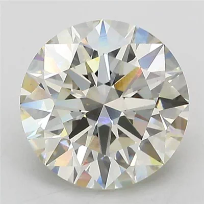 3.03ct J VS1 Excellent Cut Round Lab Grown Diamond
