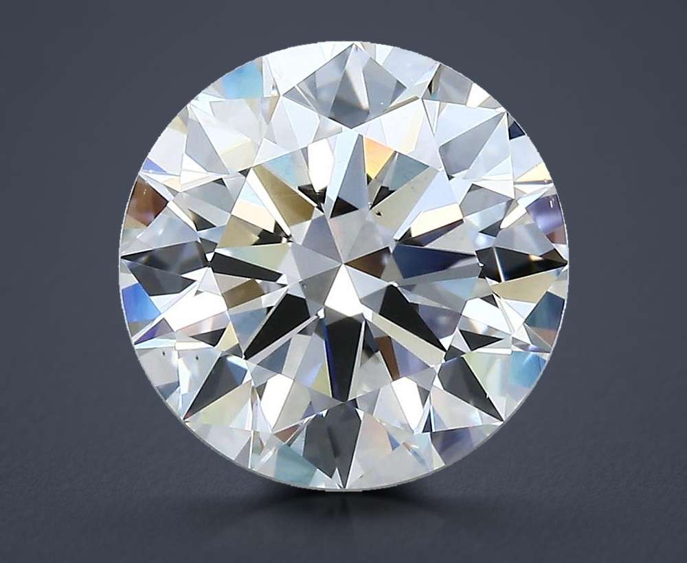 3.75ct G VS1 Rare Carat Ideal Cut Round Diamond
