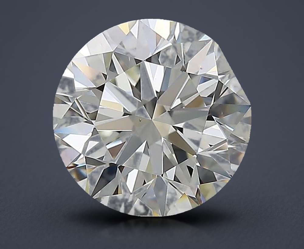 2.51ct K VS1 Excellent Cut Round Diamond