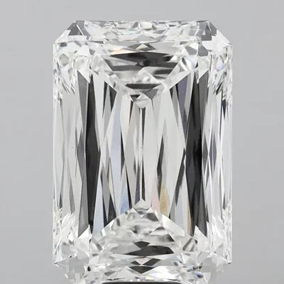 14.57ct F VVS2 Rare Carat Ideal Cut Radiant Lab Grown Diamond
