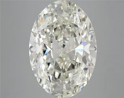 7.05ct J VVS1 Rare Carat Ideal Cut Oval Diamond