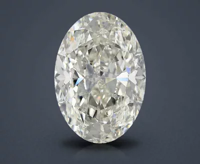 7.05ct J VVS1 Rare Carat Ideal Cut Oval Diamond