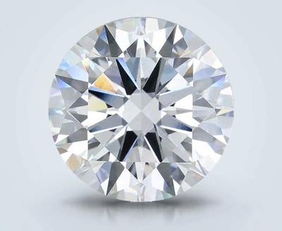 11.06ct E VVS2 Excellent Cut Round Lab Grown Diamond