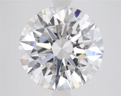 4.05ct F SI1 Rare Carat Ideal Cut Round Lab Grown Diamond