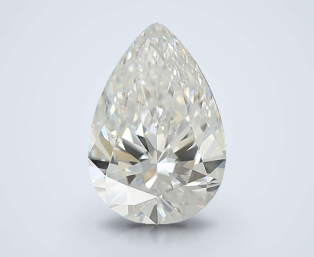 1.08ct D VS2 Rare Carat Ideal Cut Pear Lab Grown Diamond