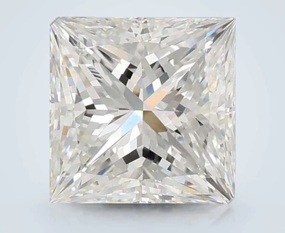 2.86ct F VVS2 Excellent Cut Princess Lab Grown Diamond