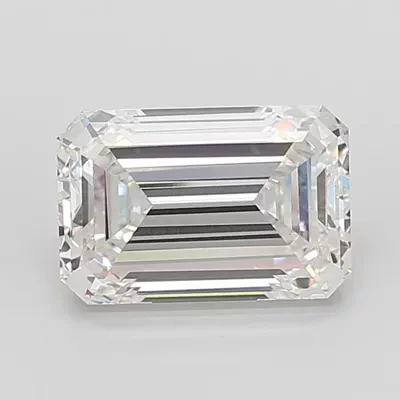 10.03ct G VVS2 Rare Carat Ideal Cut Emerald Lab Grown Diamond