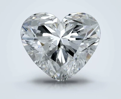 1.23ct G SI1 Rare Carat Ideal Cut Heart Diamond