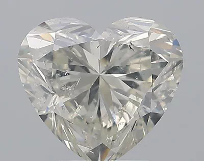 2.52ct K SI2 Rare Carat Ideal Cut Heart Diamond