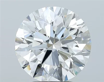 3.51ct F VS2 Excellent Cut Round Diamond