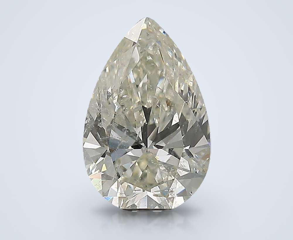 2.21ct J SI2 Rare Carat Ideal Cut Pear Diamond