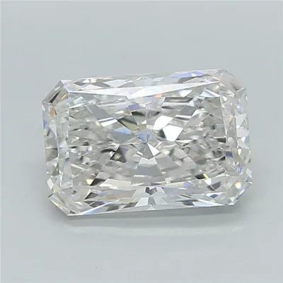 2.54ct F VVS2 Rare Carat Ideal Cut Radiant Lab Grown Diamond