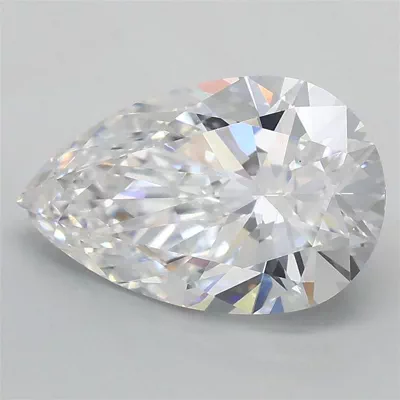 2.06ct D VS1 Rare Carat Ideal Cut Pear Lab Grown Diamond